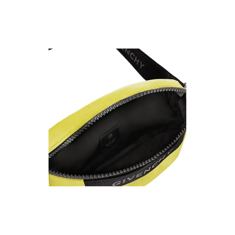 GIVENCHY Cow Leather Shoulder Bag, Crossbody Bag, Fanny Pack Men's Yellow-3