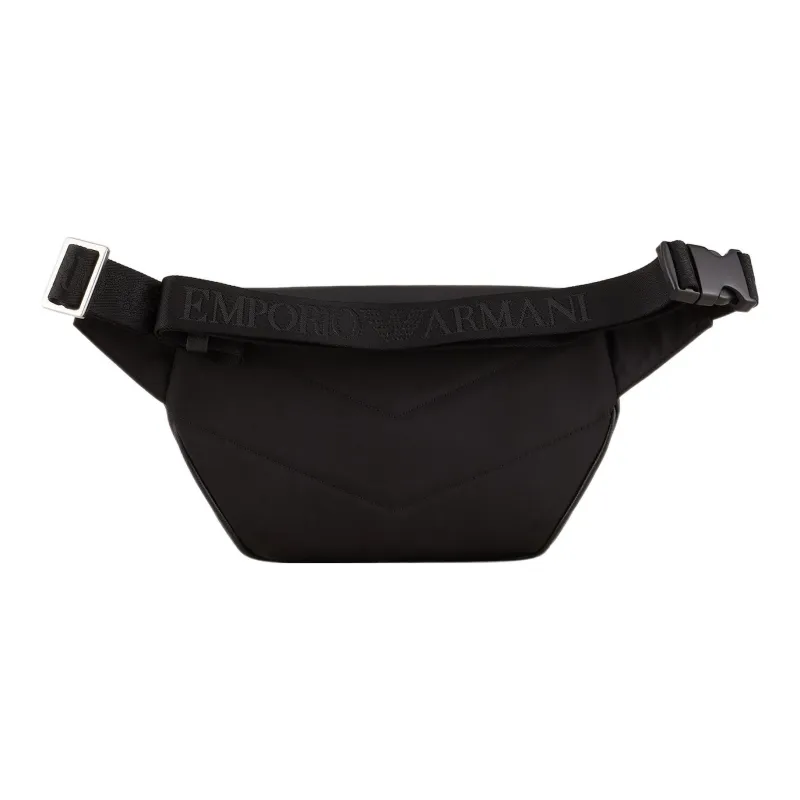 EMPORIO ARMANI Nylon, Polyester Fanny Pack Men's Black-2