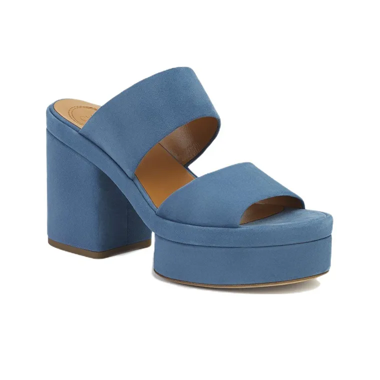 Chloé Odina 95mm Suede Sandals-2