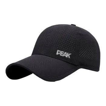 PEAK Polyester Baseball Caps Unisex Multiple Colors