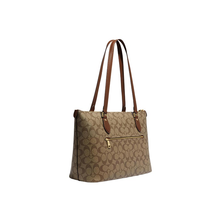 Coach Zip Top buy Tote In Signature Jacquard