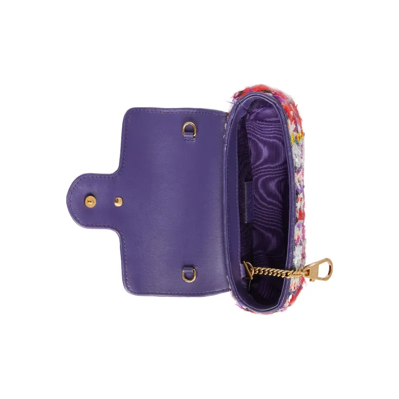 GUCCI GG Marmont Floral Brocade With Leather Trim Crossbody Bag Shoulder Bag Women's Multicolor-6