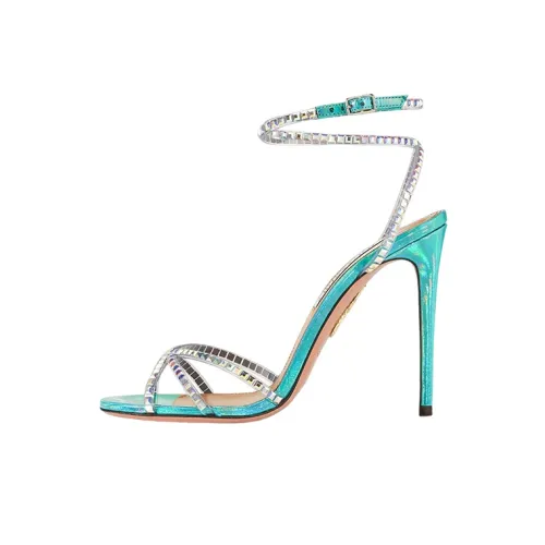 AQUAZZURA Dance Crystal-embellished 105mm Sandals