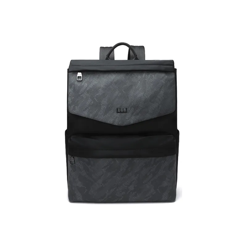 ELLE HOMME Fabric Backpack Regular Unisex Black-0