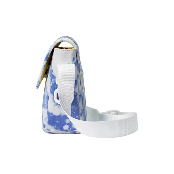 MAH Polyester Saddle Bag, Shoulder Bag, Crossbody Bag Trumpets Women's Sky Blue-2