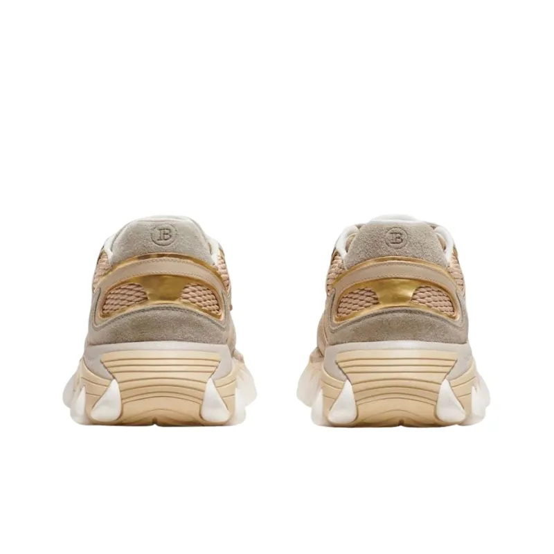 BALMAIN B-East Panelled Sneakers-4