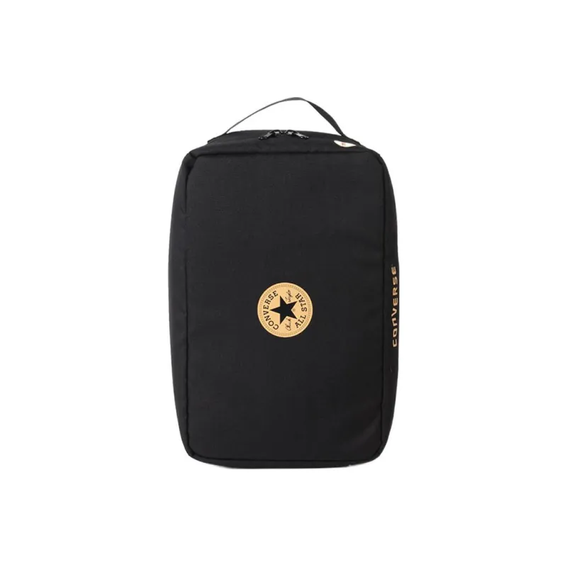 Converse Polyester Shoe Box Shoe Bag Unisex Black-0