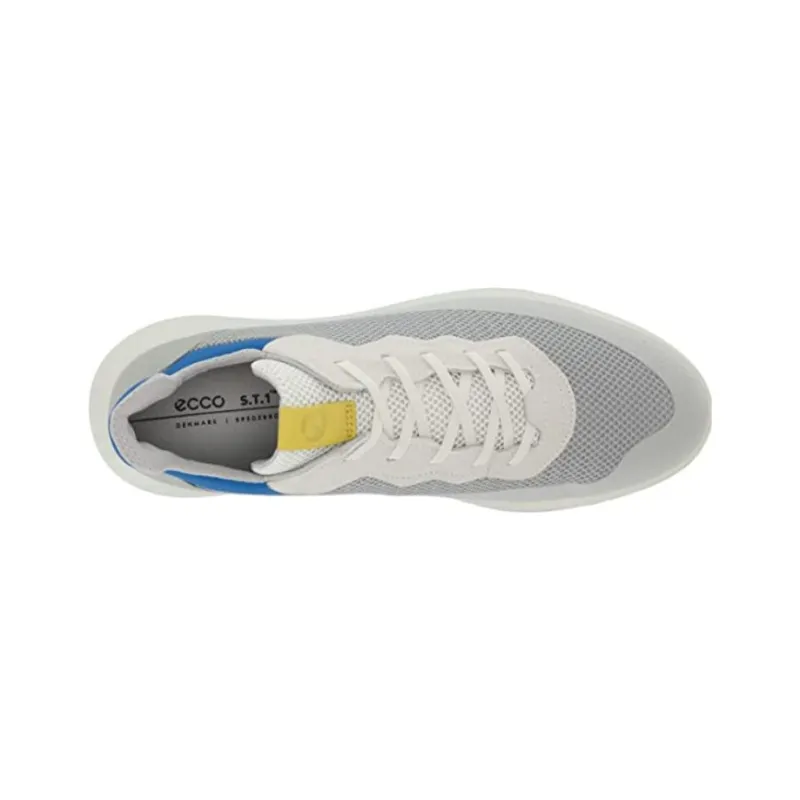 Ecco ATH 1FM Slip Resistant And Abrasion Resistant Coverage Low Top Sports Casual Shoes Men's White-4