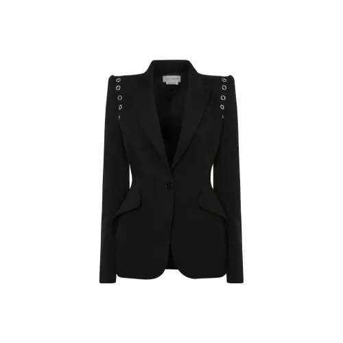 Alexander McQueen Business Suits Women's Black