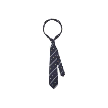MUSTKOO Ties Men Navy Blue