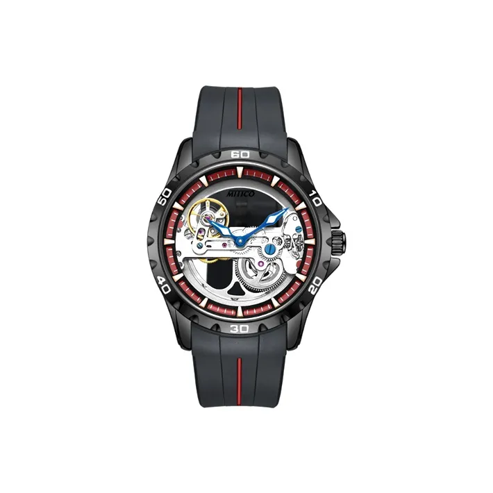 MITICO Mechanical Movement Watch Unisex Cut Out Dial MH4B8R81-0