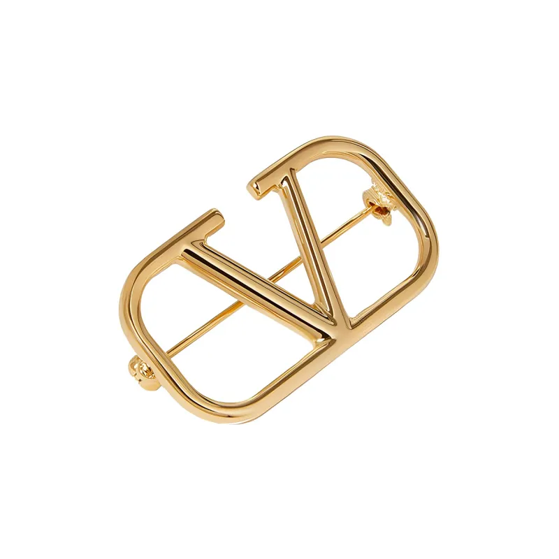 Valentino Brooches Women's Gold-2