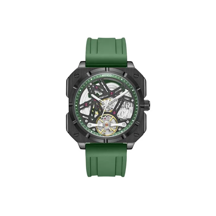 MITICO Automatic Mechanical Movement Watch Unisex Cut Out Dial MH5B5R05-0