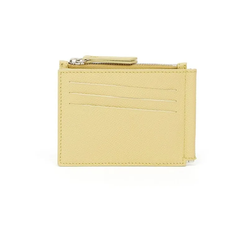 Maison Margiela Calfskin Wallet Men's Yellow-1