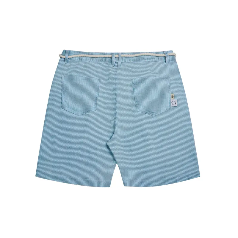 WAYNEXZAVIER Denim Shorts Men Light Blue-1