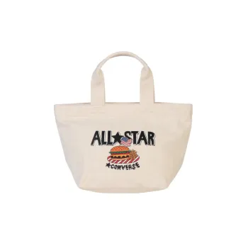 Converse Cotton Lunch Bag Handbag Regular Unisex Oat