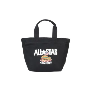 Converse Cotton Lunch Bag Handbag Regular Unisex Black