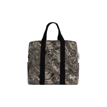 Stussy Cotton Canvas Canvas Bag Handbags Regular Unisex Multicolor