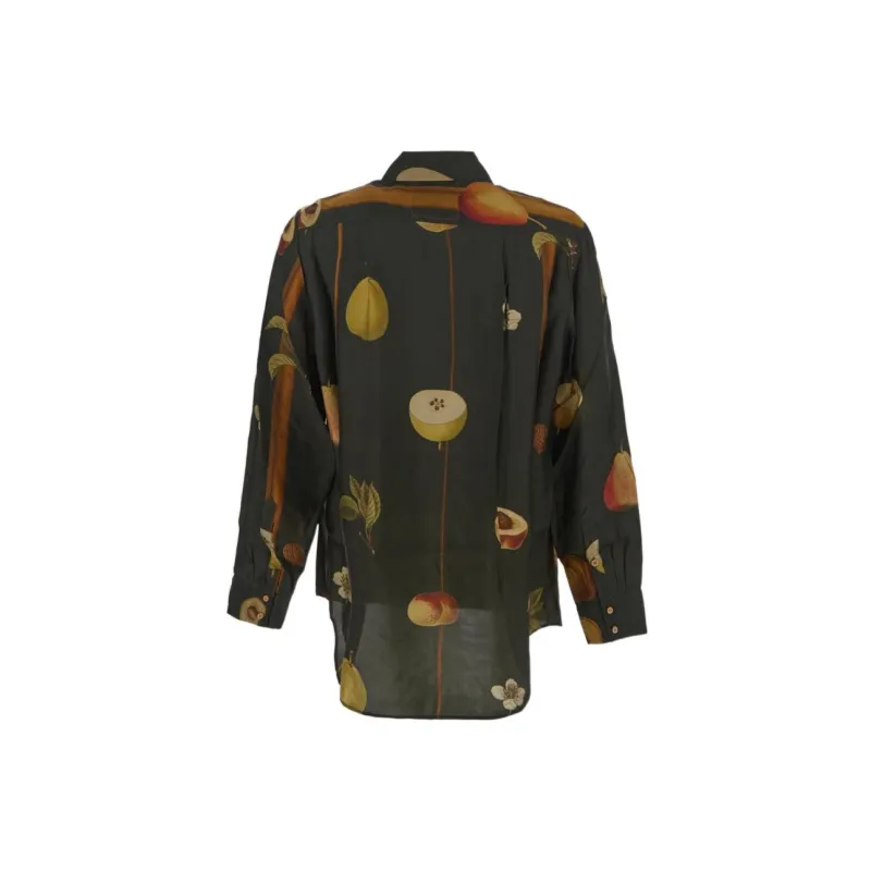 UMA WANG Graphic-print Button-up Shirt-1