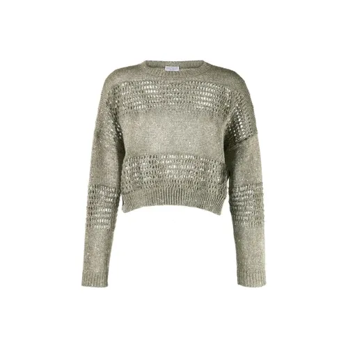 Brunello Cucinelli Sweaters Women's Green