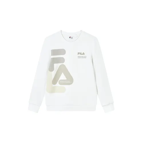 FILA Sweatshirts Men Cloud White