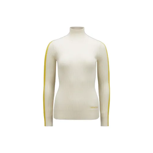 Moncler SS23 Valentines'd Day Gift Ideas Cashmere Sweaters Women's White