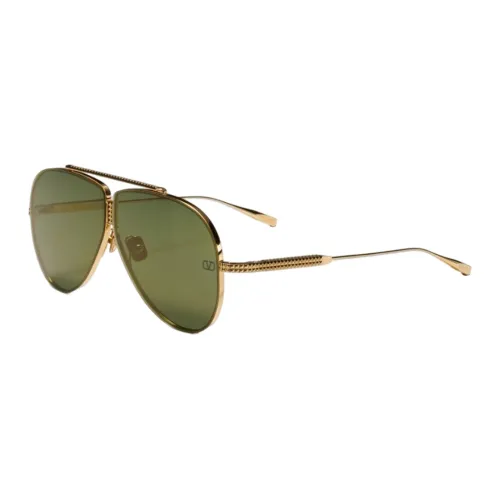 Valentino Sunglasses Men Gold