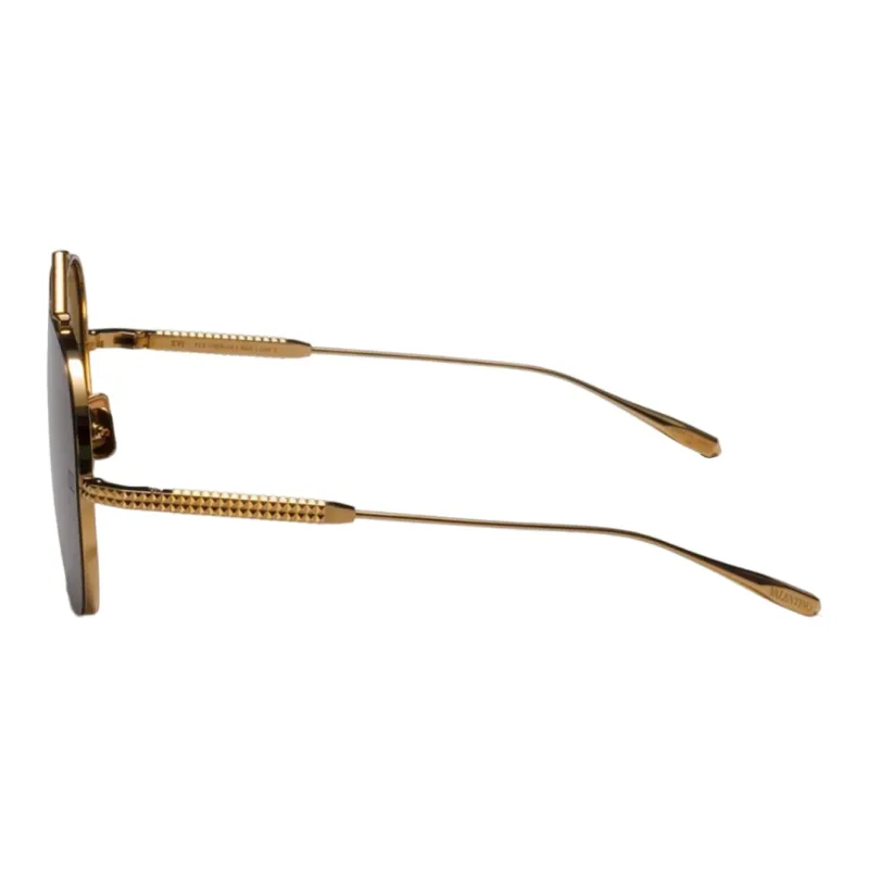 Valentino Garavani Eyewear Rockstud Pilot frame Sunglasses-2