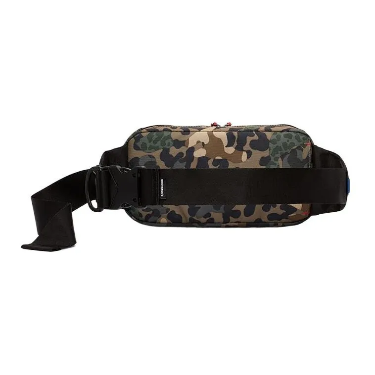 Converse Canvas One Shoulder Crossbody Canvas Bag Fanny Pack Regular Unisex Camouflage-3
