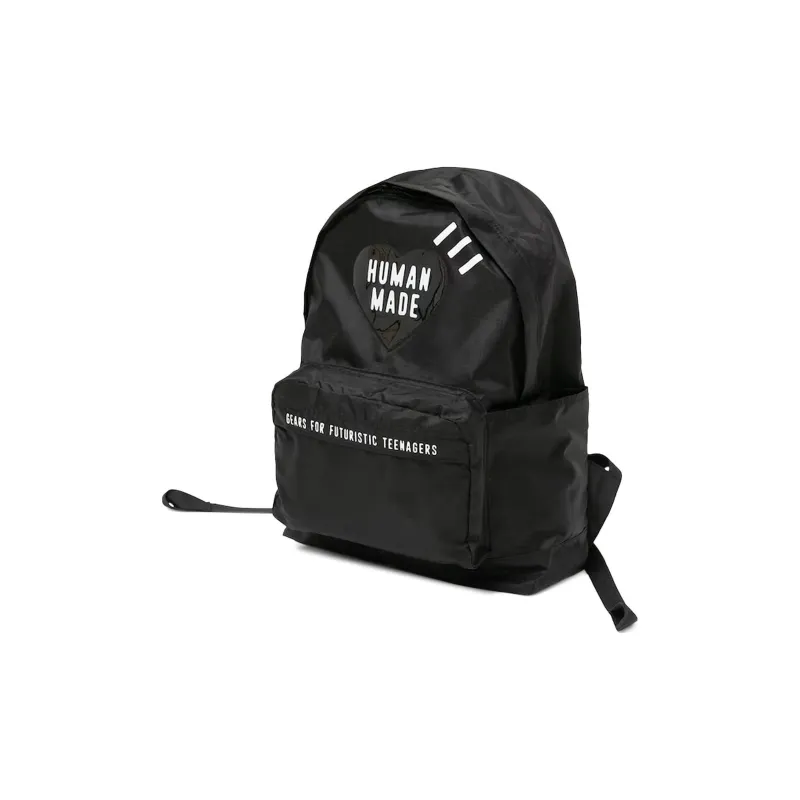 HUMAN MADE Nylon Ripstop Heart Backpack Pink-0