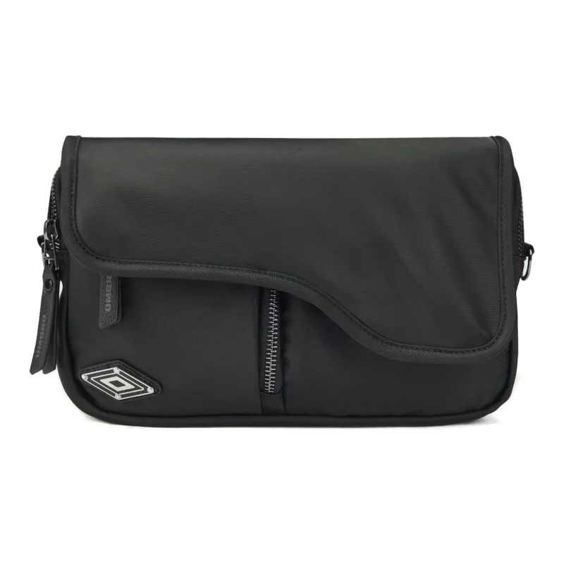 Umbro Fabric One Shoulder Handbag, Crossbody Bag Regular Unisex Black-0