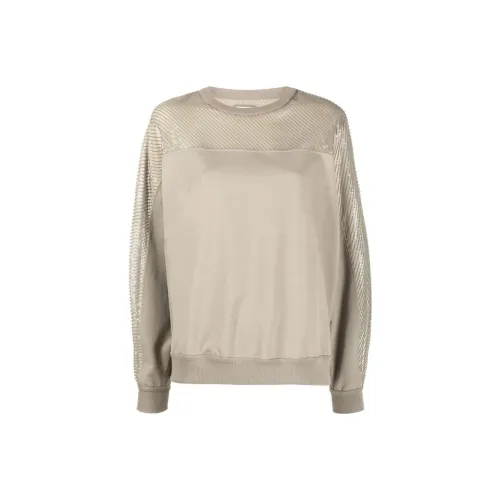 Brunello Cucinelli Sweatshirts Women's Khaki