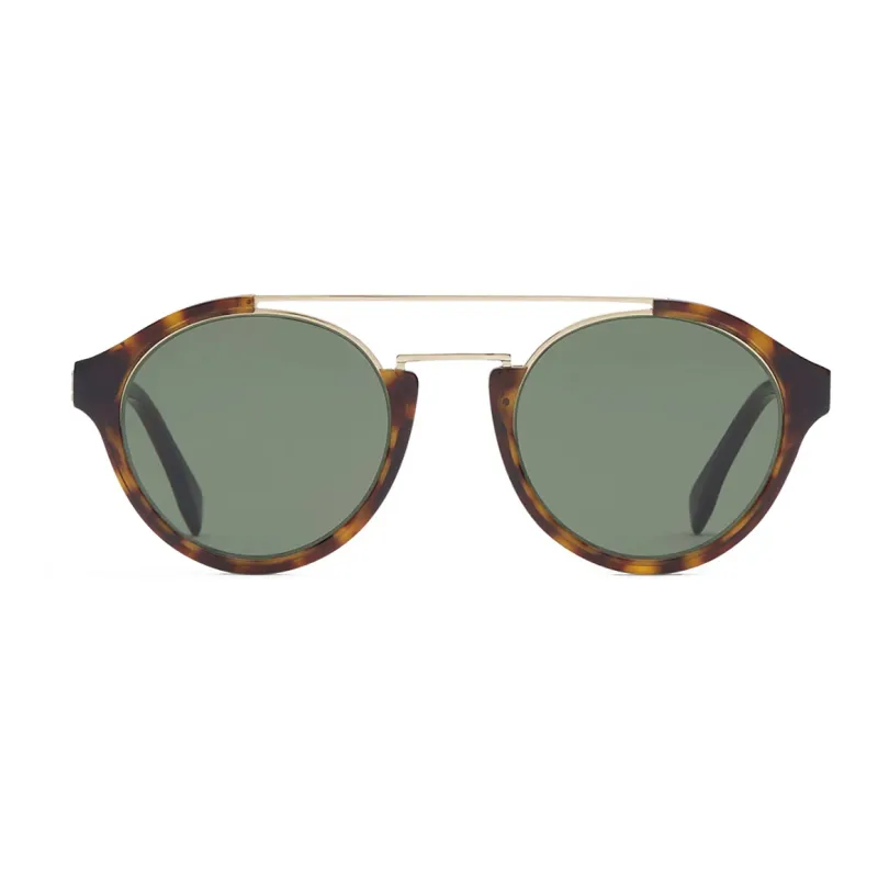 FENDI Plate And Metal Aviator Sunglasses Men's-1