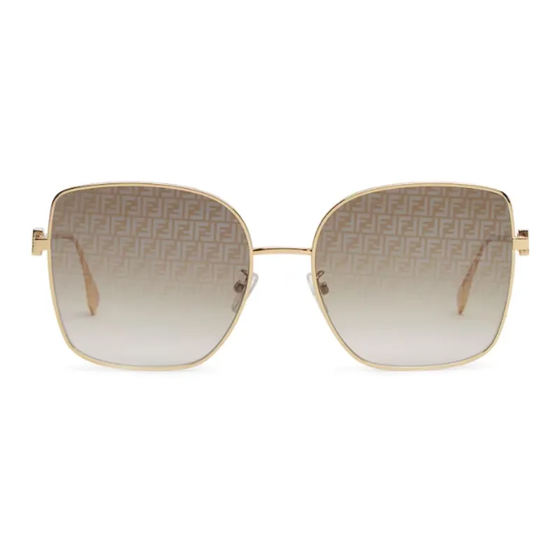 FENDI Sunglasses Women's Gold-1