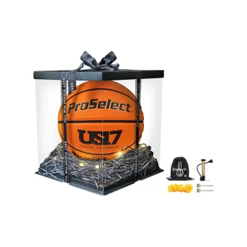 ProSelect x US17 Microfiber Leather Basketball Brown Size 7 Training Unisex