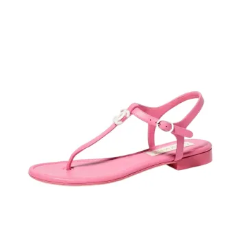 CHANEL Strap Sandals Women's Pink