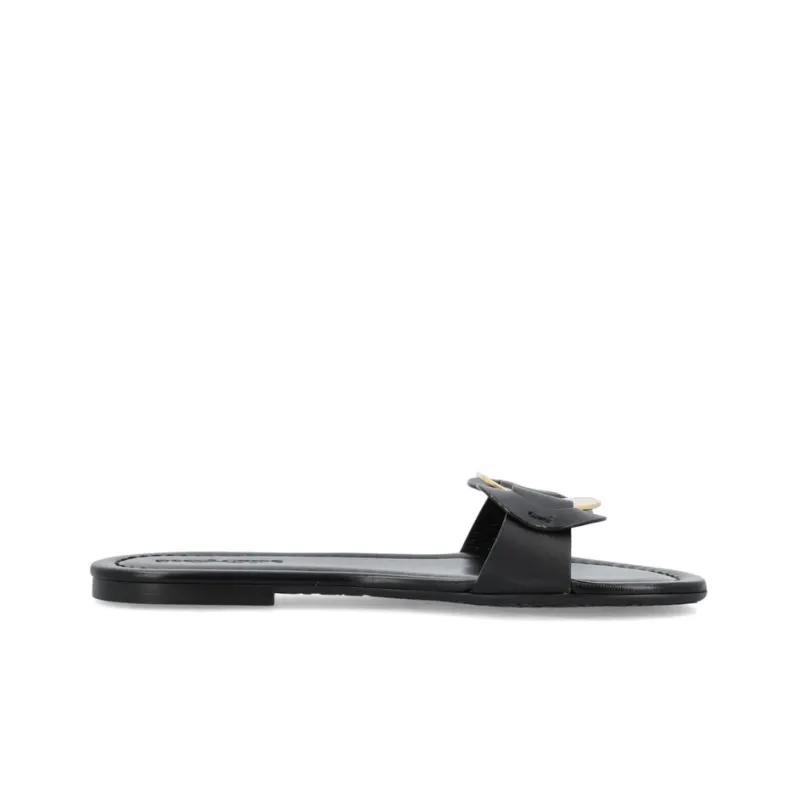 See By Chloe Slide Slippers Women's Black-1