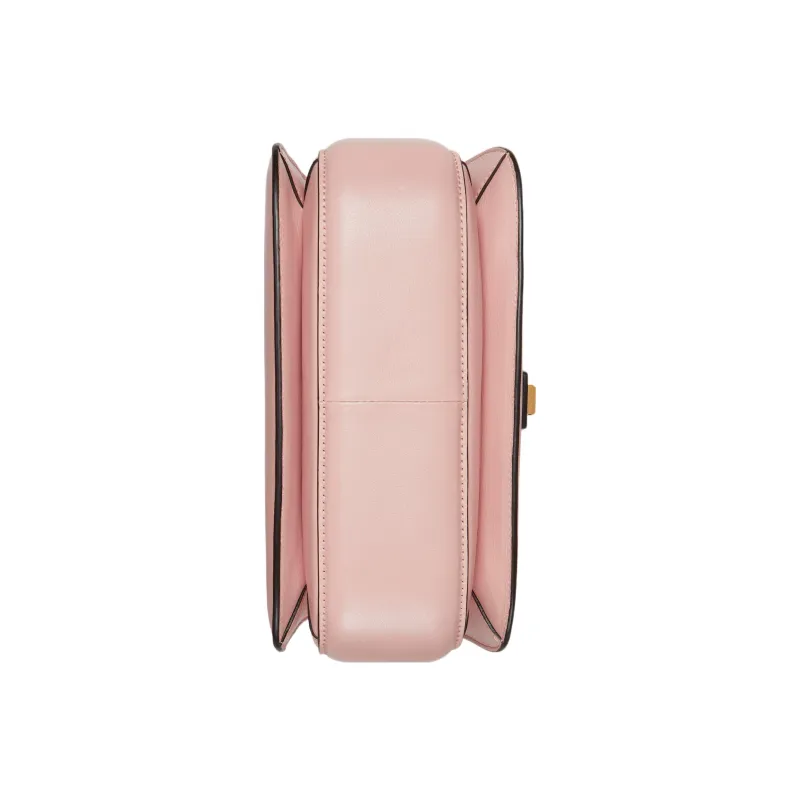 GUCCI Blondie Leather Shoulder Bag Crossbody Bag Handbag Small Size Women's Pink-8
