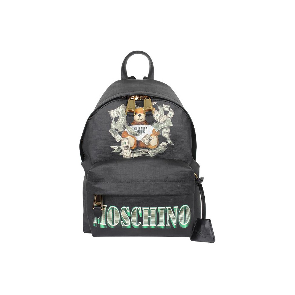 Moschino backpack outlet best sale