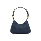 FILA Polyurethane Shoulder Bag Handbags Regular Women's Blue