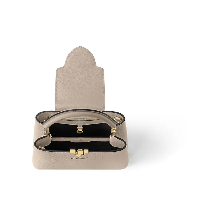 LOUIS VUITTON Capucines Bb Galet-4