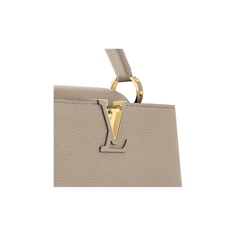 LOUIS VUITTON Capucines Bb Galet-5