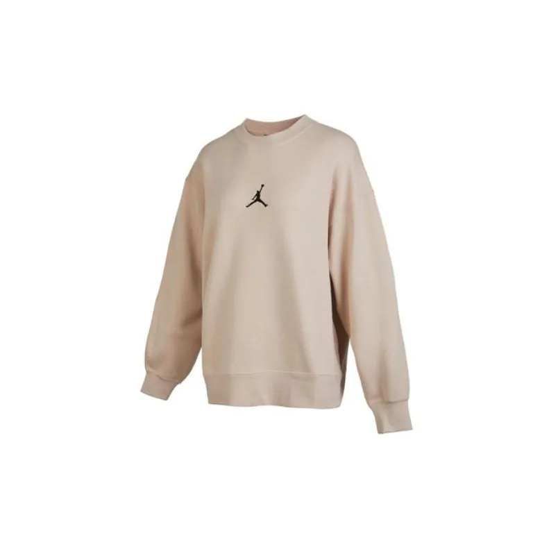 Jordan Flight Sweatshirts Women's Fossil Lime-1