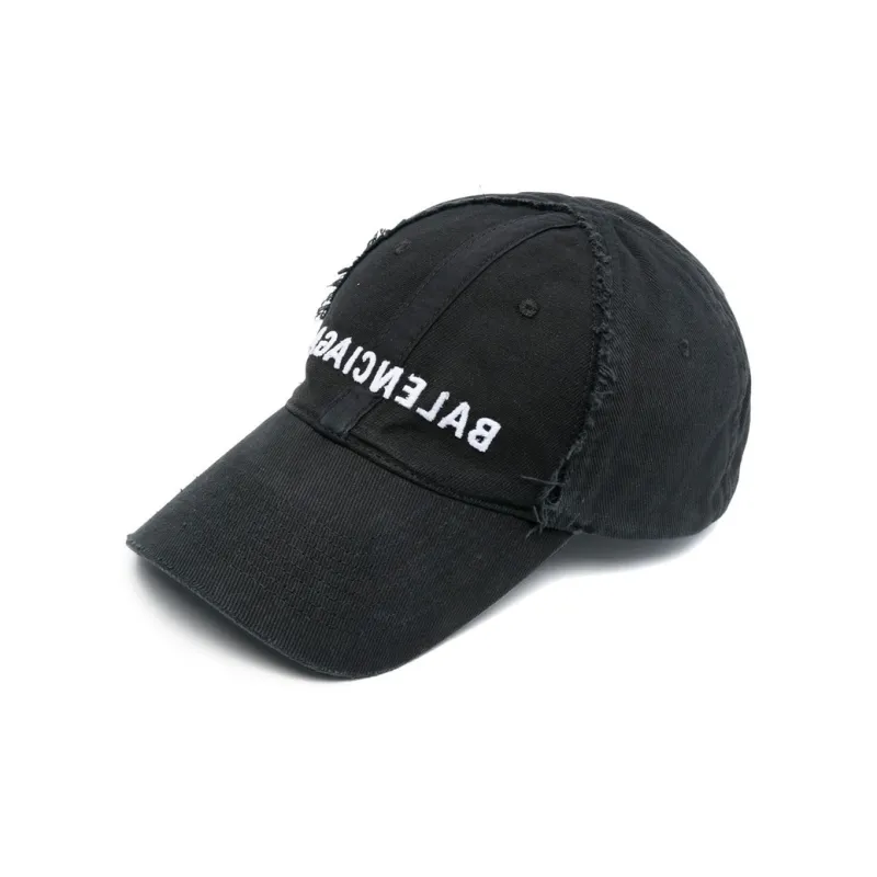 Balenciaga Baseball Caps Unisex Black-0