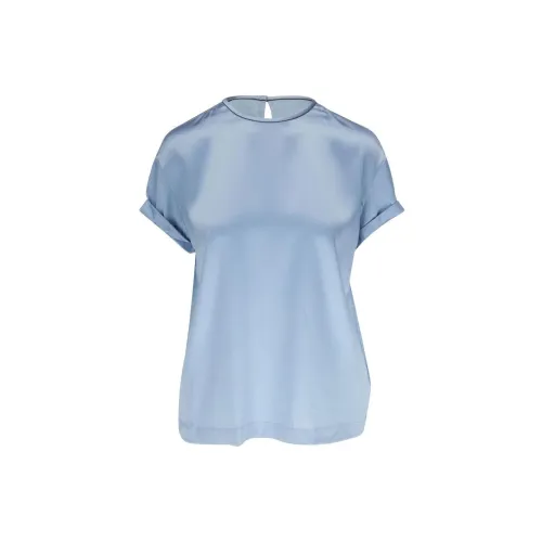 Brunello Cucinelli T-Shirts Women's Cornflower Blue