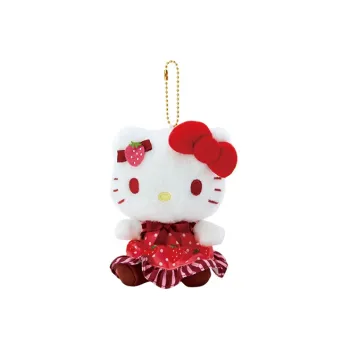 Sanrio Hello Kitty Hello Kitty Sanrio Strawberry Chocolate Collection Hello Kitty Dolls Plush Pendant 14cm Height