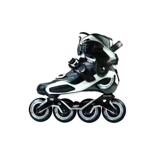 Michael Inline Skates Carbon Fiber Men's Adults Black Silver