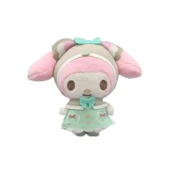 FURYU My Melody Sanrio Icing ZOO Bear Outfit Dolls Plush Pendant 8cm High