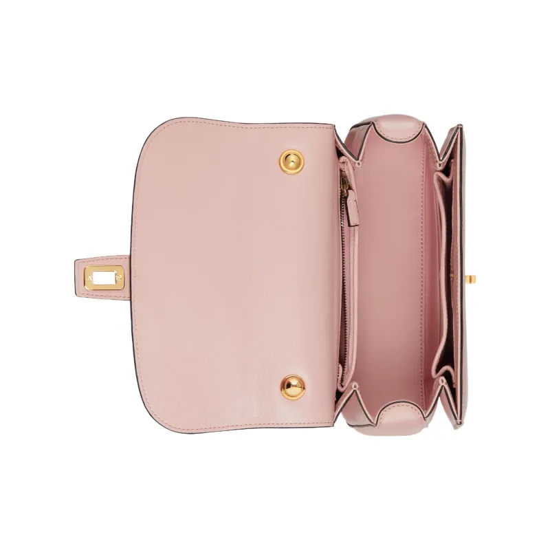 GUCCI Blondie Leather Shoulder Bag Crossbody Bag Handbag Small Size Women's Pink-7