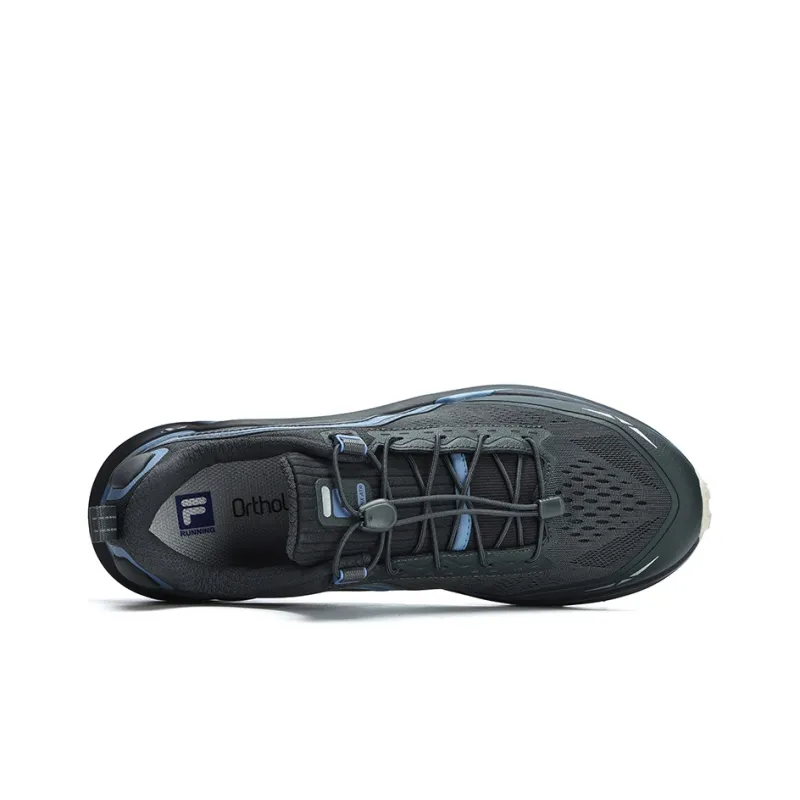 FILA 3A LYNX ATR Wear Resistant Low Top Trail Running Running Shoes Men's Gray Blue-2